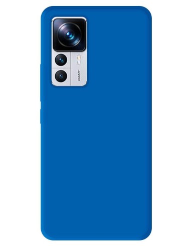 Coque en silicone Mat Bleu