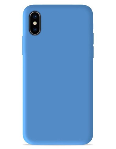 Coque en silicone Mat Bleu Ciel