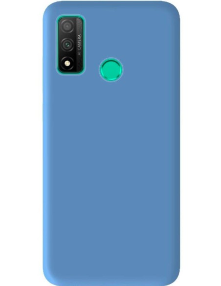 Coque en silicone Mat Bleu Ciel pour Huawei P Smart 2020
