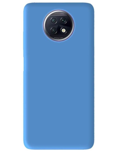 Coque en silicone Mat Bleu Ciel pour Xiaomi Redmi Note 9T 5G