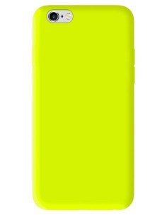 Coque en silicone gel mat Jaune Fluo Mat | 1001coques.fr