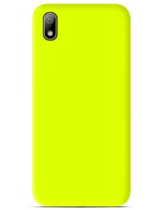 Coque en Silicone Gel mat Jaune Fluo Mat | 1001coques.fr