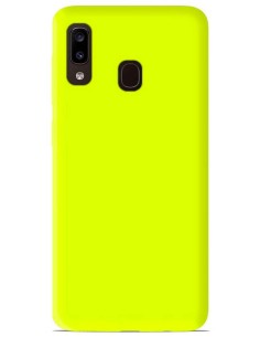 Coque en Silicone Gel mat Jaune Fluo Mat | 1001coques.fr