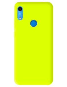 Coque en silicone gel mat Jaune Fluo Mat | 1001coques.fr