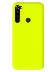 Coque en Silicone Gel mat Jaune Fluo Mat | 1001coques.fr