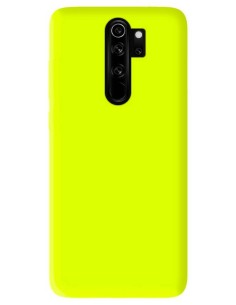 Coque en Silicone Gel mat Jaune Fluo Mat | 1001coques.fr