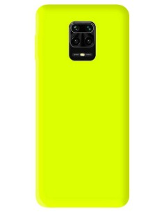 Coque en silicone gel mat Jaune Fluo Mat | 1001coques.fr