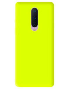 Coque en Silicone Gel mat Jaune Fluo Mat | 1001coques.fr