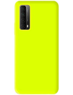 Coque en Silicone Gel mat Jaune Fluo Mat | 1001coques.fr