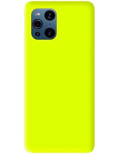 Coque en silicone gel mat Jaune Fluo Mat | 1001coques.fr