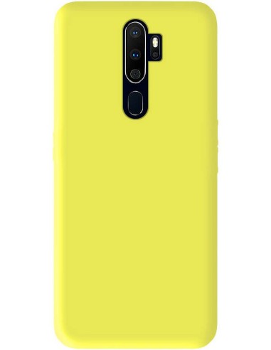 Coque en silicone Mat Jaune