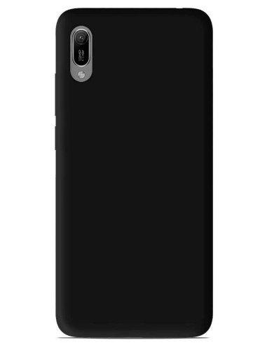 Coque en silicone Mat Noir