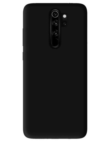 Coque en silicone Mat Noir