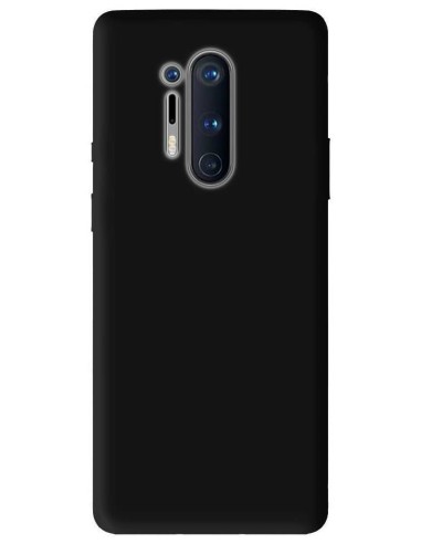 Coque en silicone Mat Noir