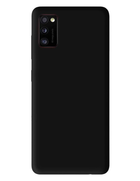 Coque en silicone Mat Noir pour Samsung Galaxy A41