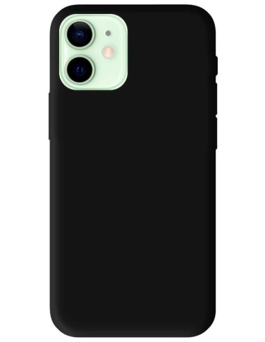 Coque en silicone Mat Noir