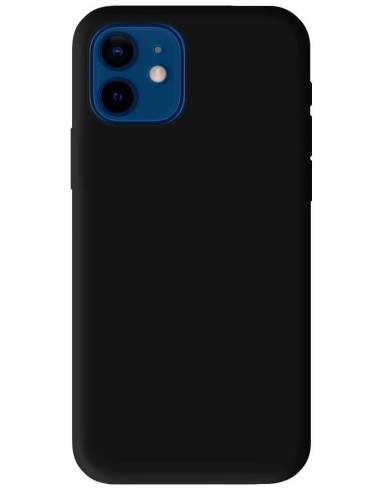 Coque en silicone Mat Noir