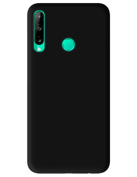 Coque en silicone Mat Noir pour Huawei P40 Lite E