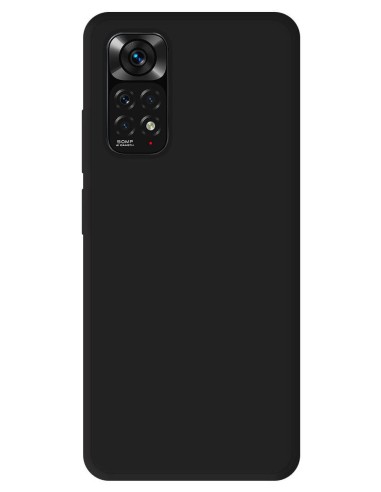 Coque en silicone Mat Noir