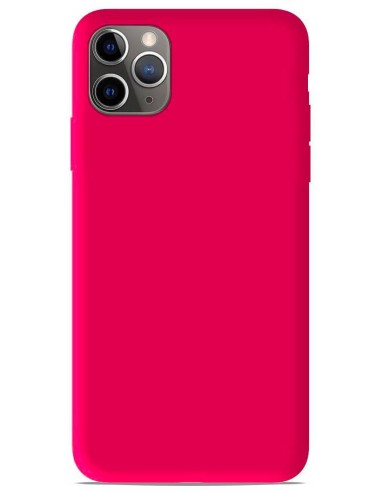 Coque en silicone Mat Rose Flash