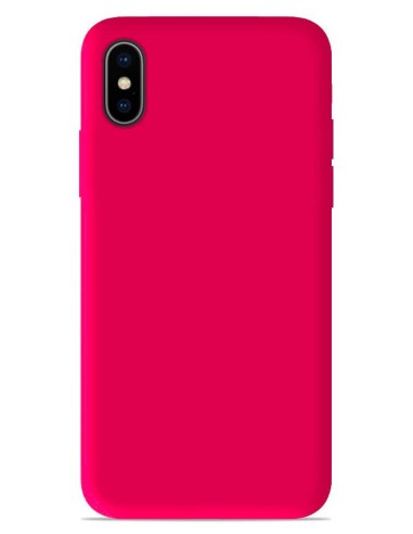 Coque en silicone Mat Rose Flash