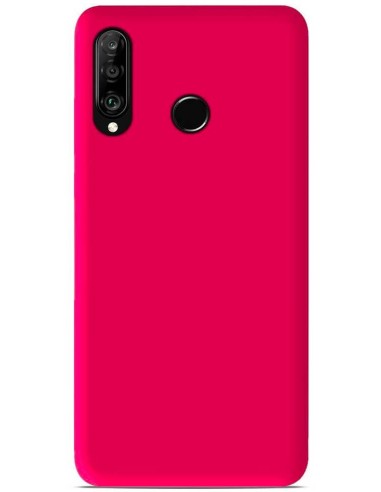 Coque en silicone Mat Rose Flash