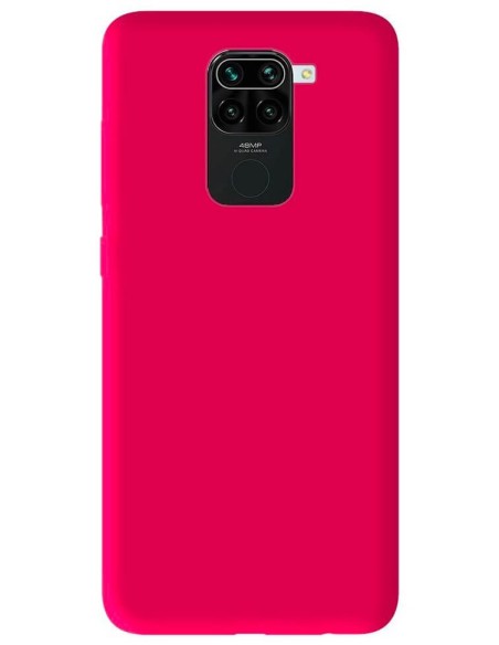 Coque en silicone Mat Rose Flash pour Xiaomi Redmi Note 9