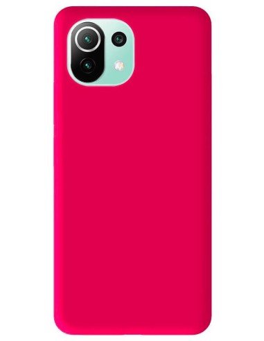 Coque en silicone Mat Rose Flash