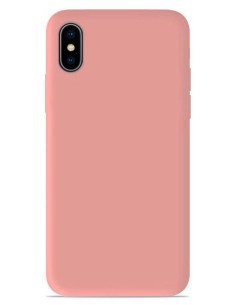 Coque en silicone gel mat Rose pale Mat pour [phone] | 1001coques.fr