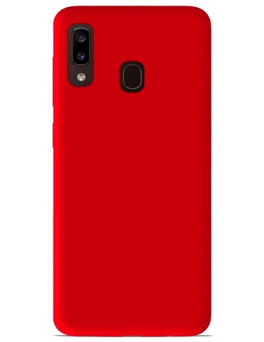 Coque en silicone Mat Rouge
