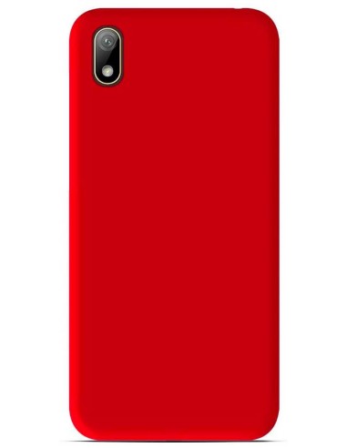 Coque en silicone Mat Rouge