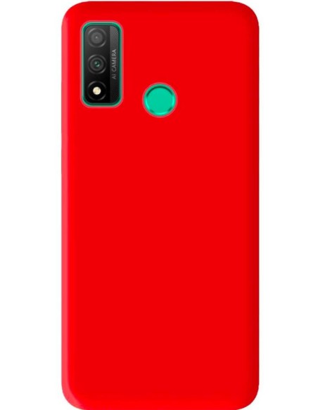 Coque en silicone Mat Rouge pour Huawei P Smart 2020