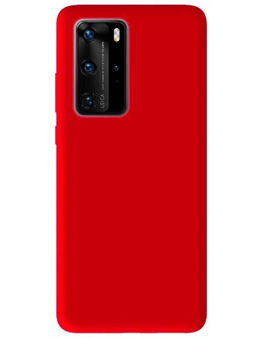 Coque en silicone Mat Rouge