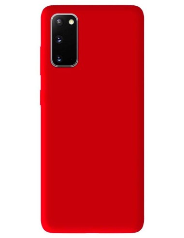 Coque en silicone Mat Rouge