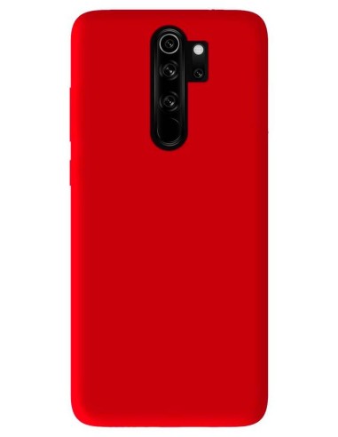 Coque en silicone Mat Rouge