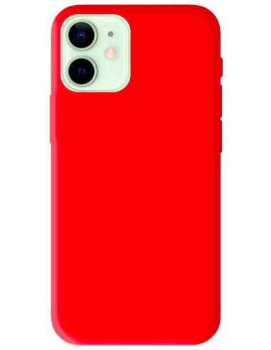 Coque en silicone Mat Rouge