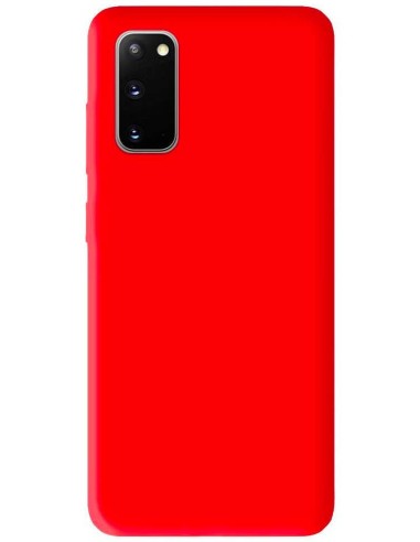 Coque en silicone Mat Rouge