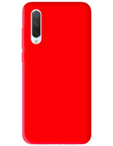 Coque en silicone Mat Rouge