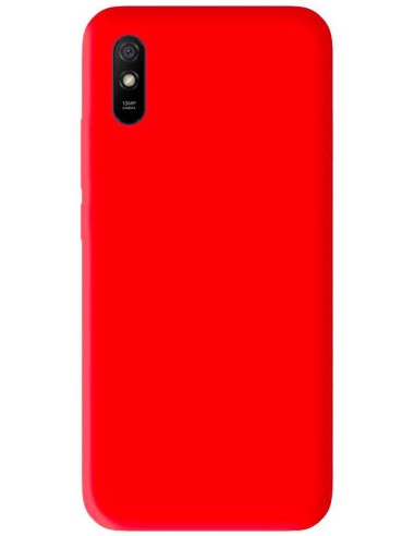 Coque en silicone Mat Rouge