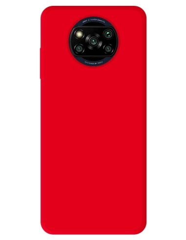 Coque en silicone Mat Rouge