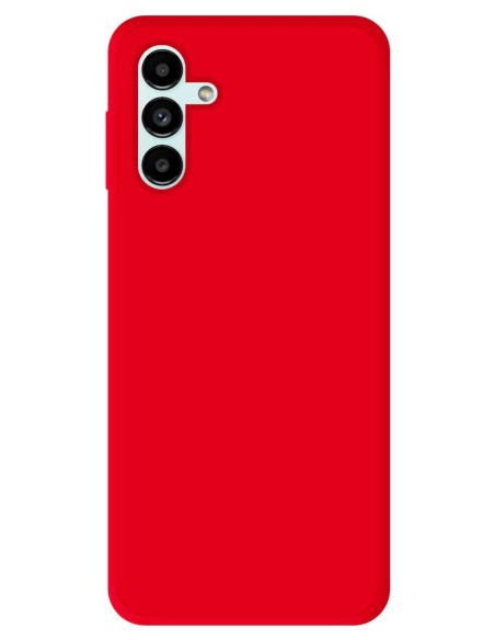 Coque en silicone Mat Rouge pour Samsung Galaxy A13 5G