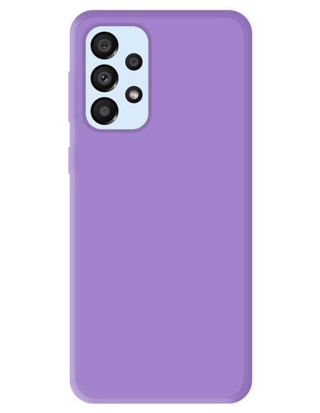 Coque en silicone Mat Violet pour Samsung Galaxy A33 5G