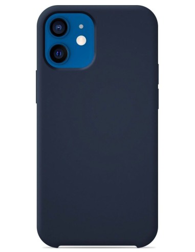 Coque en silicone Soft Touch Bleu nuit