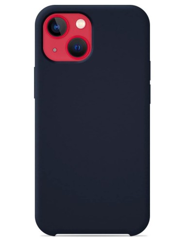 Coque en silicone Soft Touch Bleu nuit