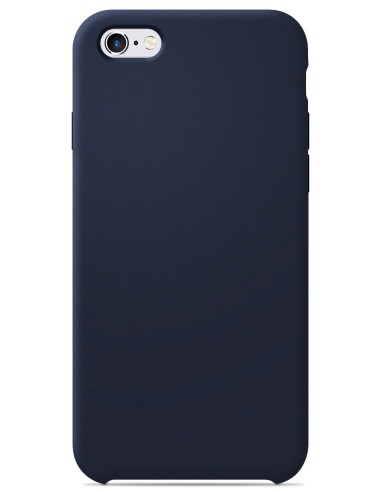 Coque en silicone Soft Touch Bleu nuit