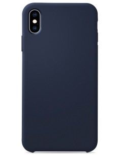 Coque Silicone Soft Touch Bleu nuit | 1001coques.fr