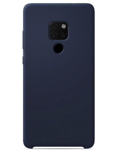 Coque en silicone Soft Touch Bleu nuit