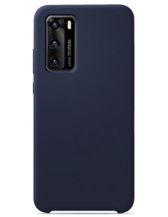 Coque Silicone Soft Touch Bleu nuit | 1001coques.fr