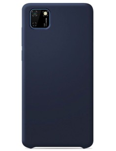 Coque Silicone Soft Touch Bleu nuit | 1001coques.fr