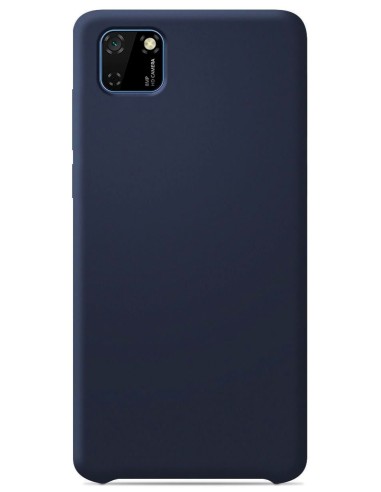 Coque en silicone Soft Touch Bleu nuit